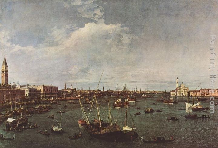 Canaletto Bacino di San Marco
